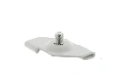Klem met draadstang M6 – Wit